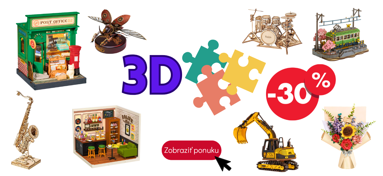 3D Puzzle Akcia