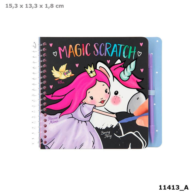 Omaľovánka - Princess Mimi Mini Magic-Scratch Book 