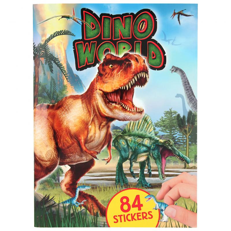 Kniha s nálepkami - Dino World