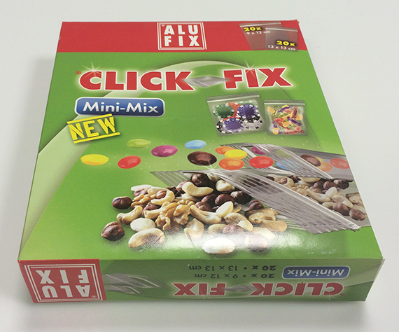 Vrecká samozatv. CLICK-FIX, mix 40 ks