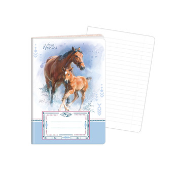 Zošiť A6, 40 listov typ 644 - Wild horses
