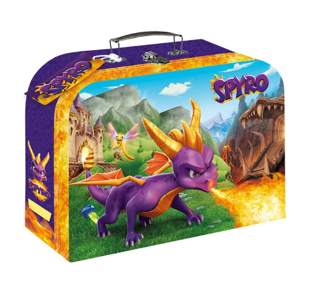 Detský kufrík - Spyro 25 cm malý