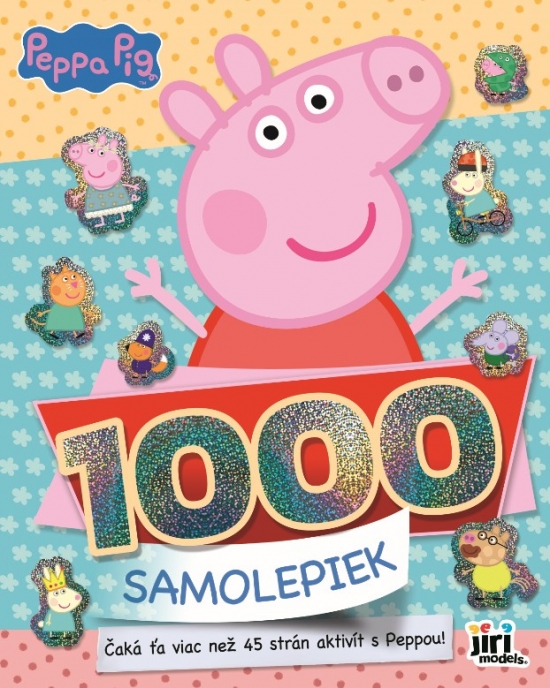 1000 Samolepiek - Peppa
