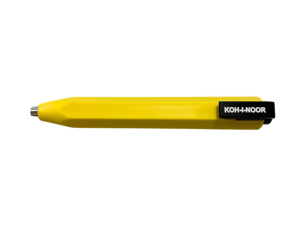 Krátka mechanická ceruzka SHORTY žltá s èiernym klipom 3,15mm