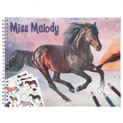 Omaľovánka - Miss Melody 