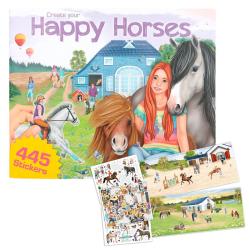 Nálepková kniha - Happy Horses 