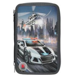 Trojit Plnen Perank LED - Policajn Auto