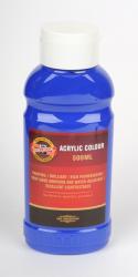 Farba akrylov 500ml. ultramarn 0410