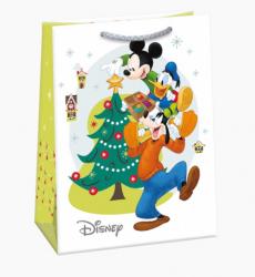 Darčeková taška Disney, veľkosť 5 - 23 x 32 x 12,5cm, mix motívov
