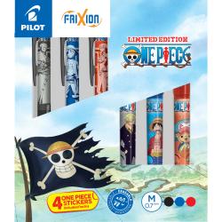 Pilot, Sprava 6 ks Roller FriXion Ball+Ball Plus One Piece, modr, erven, ierna