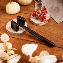 T��ik na m�so | CRUSHER | �ierny | 22x6,5 cm