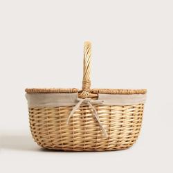 Piknikov� ko��k | ELVORA | s b�ovou pod��vkou | 39x26 cm