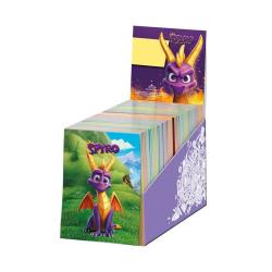 Trhac zpisnk 9x12cm lic. Spyro