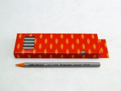 Ceruzka akvarel. v laku -oranozva tmava