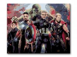 Maľovanie podľa čísel - Avengers Endgame (1945221)