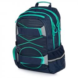 Študenstký batoh OXY Sport PASTEL LINE - zelená
