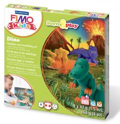 Sada Fimo kids Form & Play Dinosaury