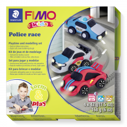 Sada Fimo kids Form & Play POLICAJNÉ AUTO