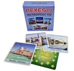 Pexeso Metropoly EU 64 kariet