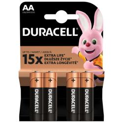 Batria alkalick, AA (LR6), AA, 1.5V, Duracell, blister, 4-pack, MN1500