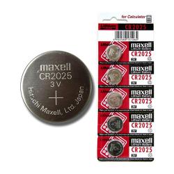 Batria lthiov, gombkov, CR2025, 3V, Maxell, blister