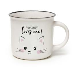 Porcelánový hrnček Cup-Puccino - Kitty 