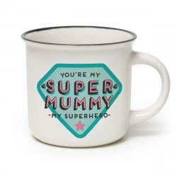 Porcelánový hrnèek Cup-Puccino - Super Mummy 