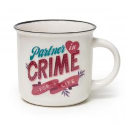 Porcelánový hrnček Cup-Puccino - Partner in Crime 