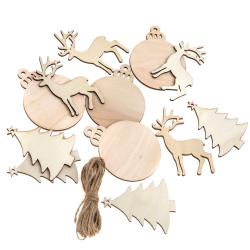 Dreven Vianon Ozdoby, 12ks