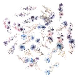 Kvetinov Nlepky, 30ks (Modr)