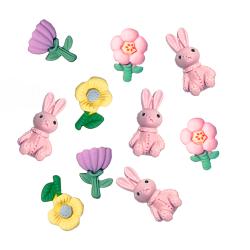 3D N�lepky - Kvety a Zaja�iky