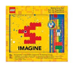 LEGO zpisnk so sadou psacch potrieb a figrkou