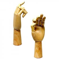 Modelová ruka - dámska ruka ľavá cca 25 cm 