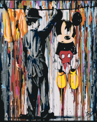 Maovanie poda sel - Mickey Mouse