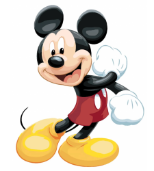 Maovanie poda sel - Mickey Mouse