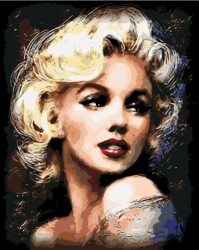 Maovanie poda sel - Marilyn Monroe