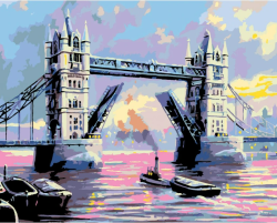 Maovanie poda sel - Tower Bridge