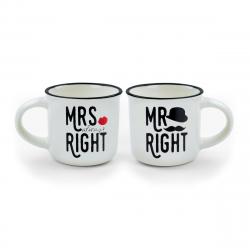 Espresso hrnèeky pre dvoch - MR&MRS
