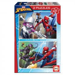 Puzzle Marvel Spiderman 2x48pcs