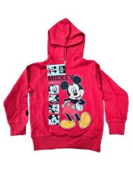 Detsk mikina - Disney Mickey erven 104cm