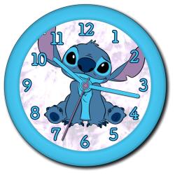 Hodiny na stenu - Disney Stitch