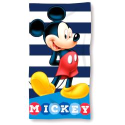Osuka z mikrovlkna - Mickey Mouse 140x70cm (modr)