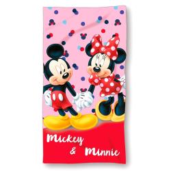 Osuka z mikrovlkna - Disney Mickey & Minnie140x70cm