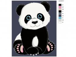 Maľovanie podľa čísel - Panda (10491)