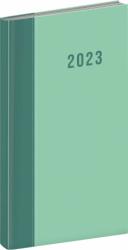 Vreckový diár Cambio 2023, zelený, 9x15,5cm
