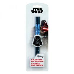 Set ceruziek a gumy - Star Wars 